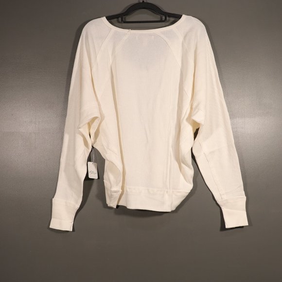 NWT Free People X Revolve Santa Clara Thermal in Alabaster - Picture 10 of 16